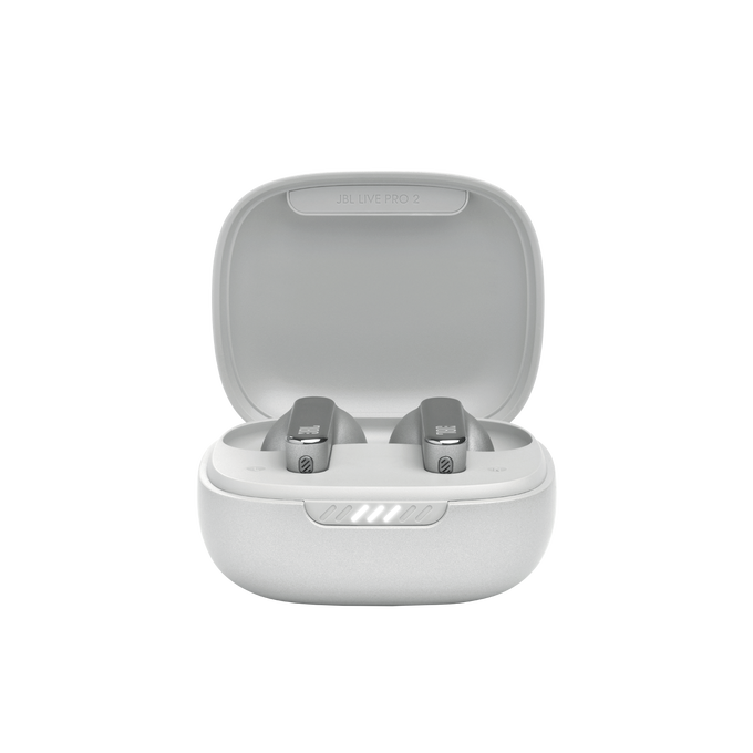 JBL Live Pro 2 TWS - Silver - True wireless Noise Cancelling earbuds - Detailshot 1 image number null
